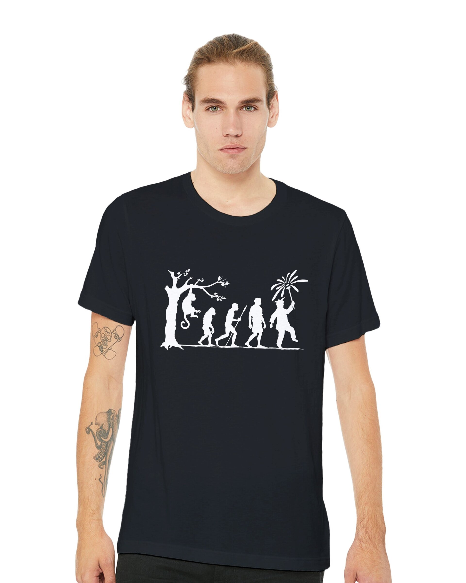 Camiseta "Evolución de Darwin a Diable" - 2