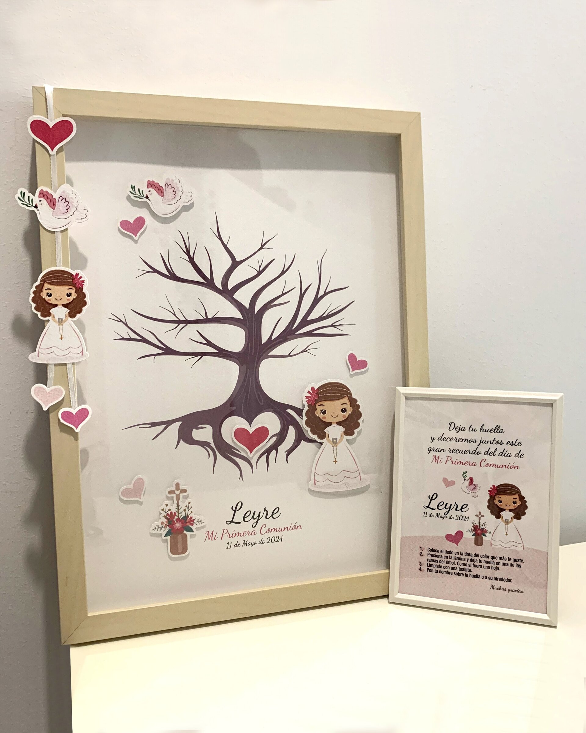 Árbol de huellas para la Primera Comunión - 3