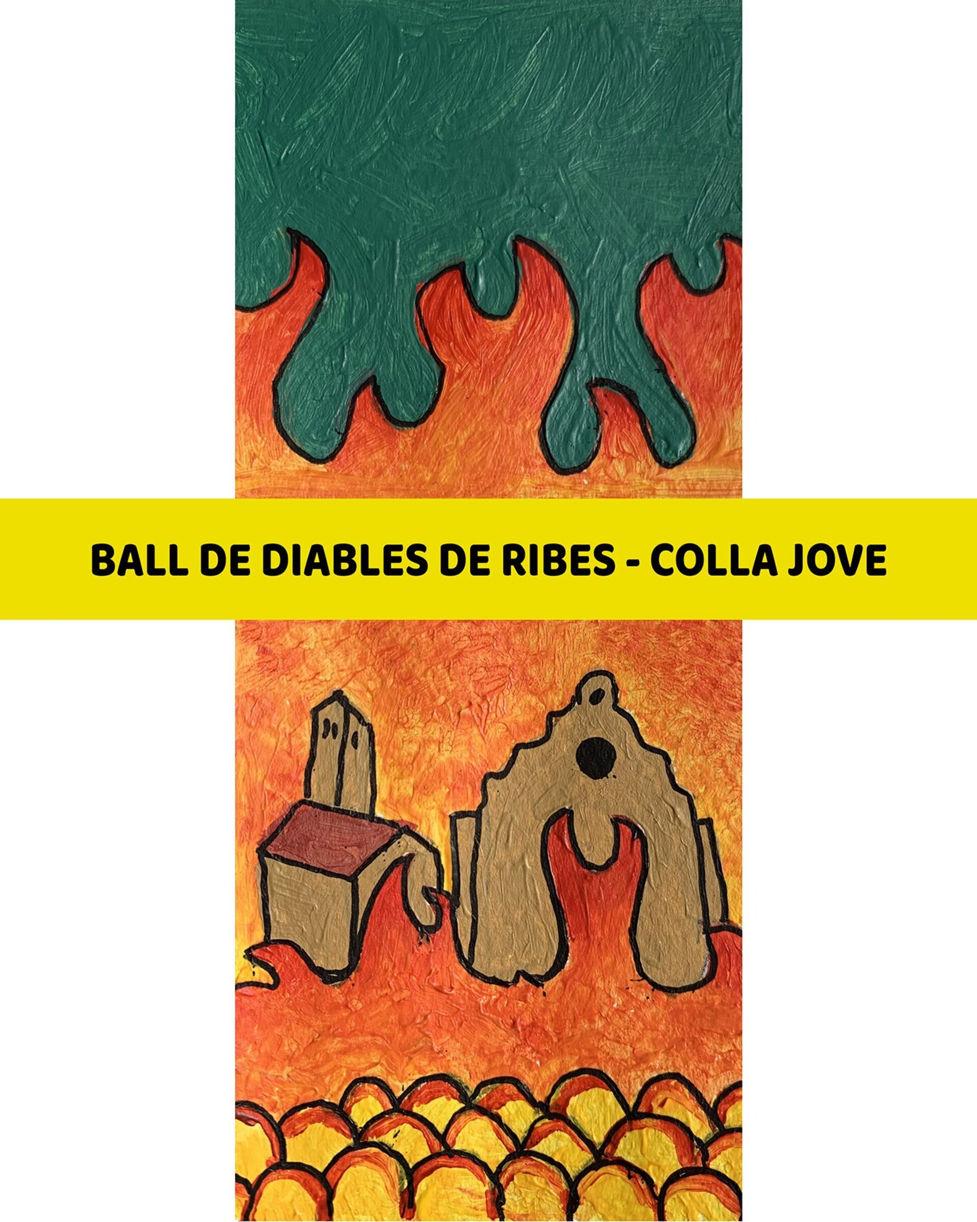 Carretilla "Ball de Diables Ribes - Colla Jove" - 2
