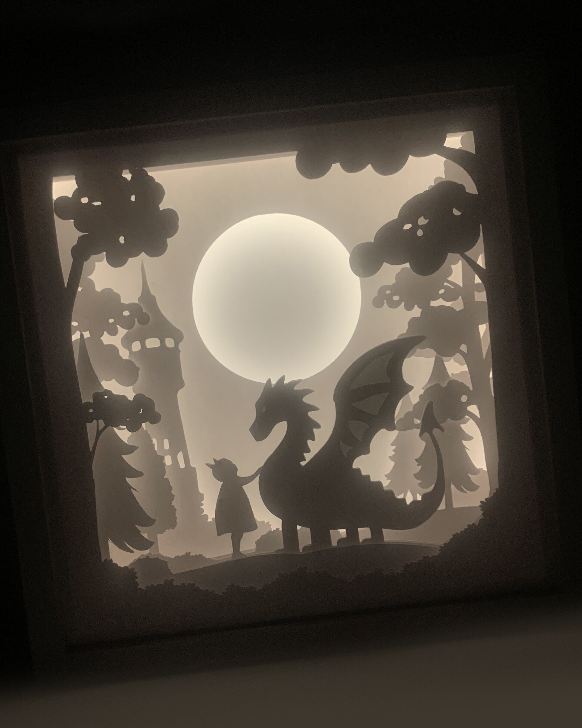 Cuadro artesanal “Drac i Diable” – Cultura Popular - 2