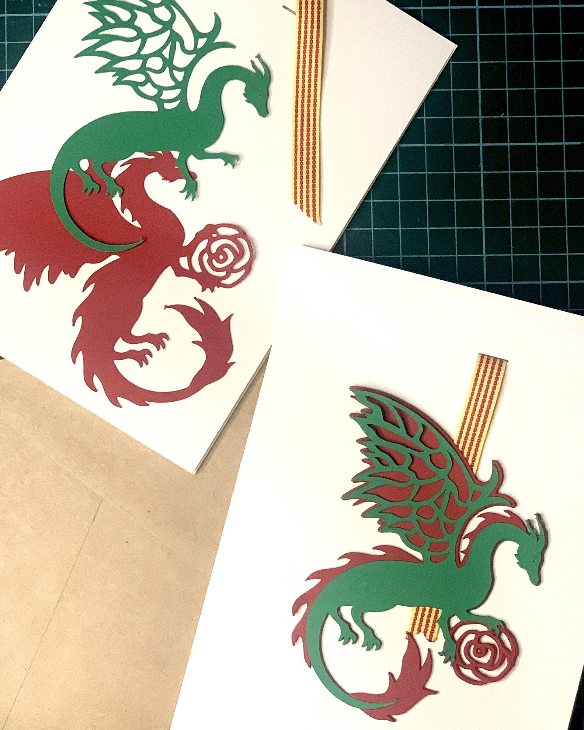 Tarjeta con marcapáginas “Drac de Llegenda” – Sant Jordi - 4